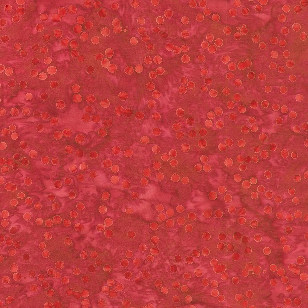 Artisan Batiks Confetti 5" Charm Squares, Robert Kaufman CHS-1344-42, 5" Precut Rainbow Colors Polka Dots Batik Charm Pack Fabric Squares