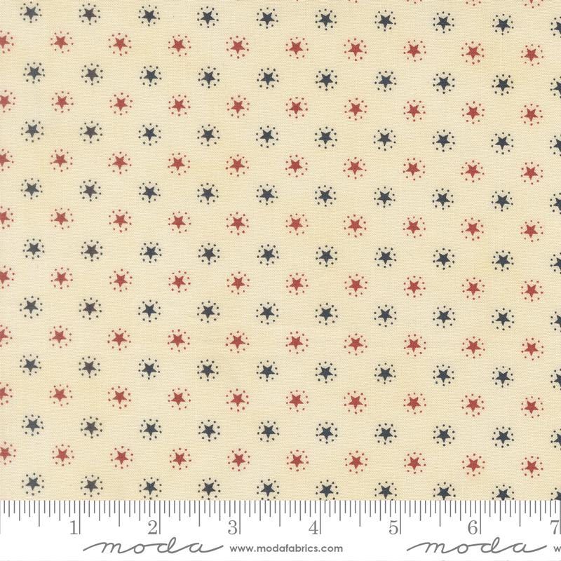 America 250 Years Layer Cake, Moda 56180LC, 10" Precut Independence Day Patriotic Layer Cake Fabric Squares, Deb Strain