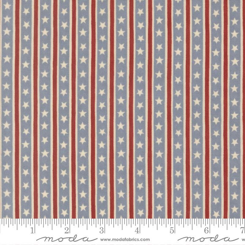 America 250 Years Layer Cake, Moda 56180LC, 10" Precut Independence Day Patriotic Layer Cake Fabric Squares, Deb Strain