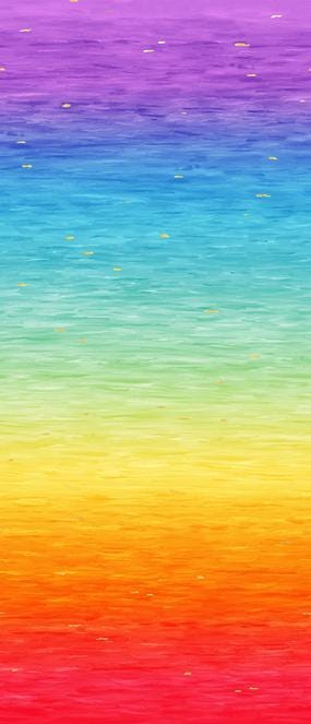 Go With the Flow - 108" Rainbow Watercolor Ombre Wide Back Fabric, Studio E 8834S-108, Wide Quilt Backing Fabric, By the Yard