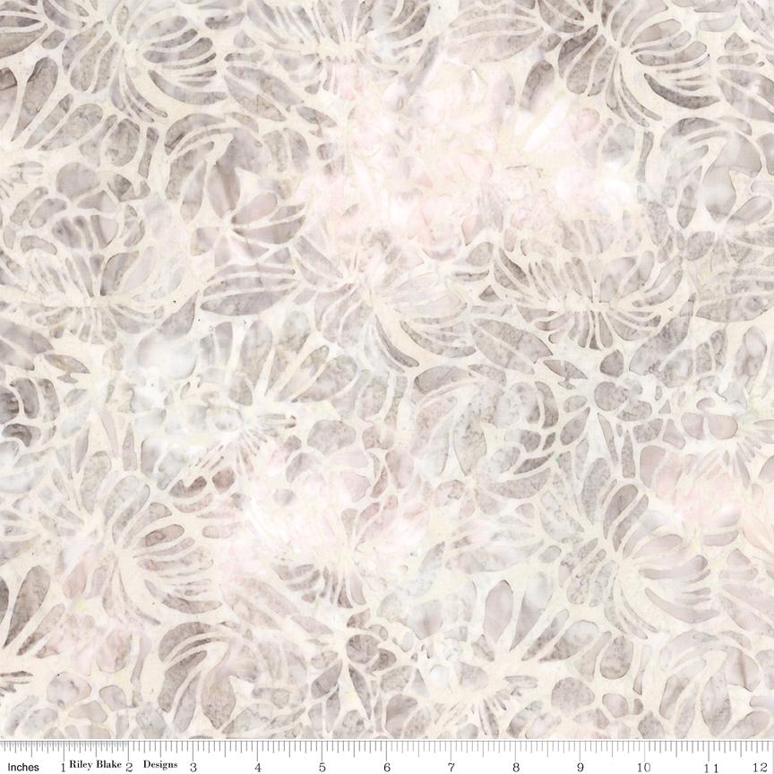 Expressions Batiks Porcelains 5" Stacker, Riley Blake 5-23454-42, 5" Precut Pastel Neutral Batik Fabric Squares