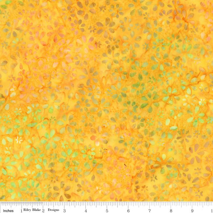 Expressions Batiks - Swirl the Rainbow 5" Stacker, Riley Blake 5-23565-42, 5" Precut Multicolored Batik Fabric Squares