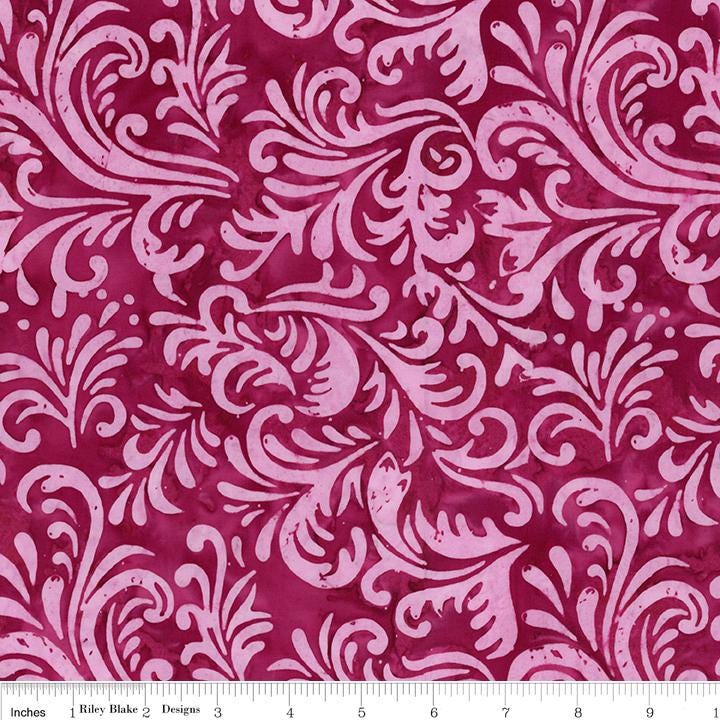 Expressions Batiks - Swirl the Rainbow 5" Stacker, Riley Blake 5-23565-42, 5" Precut Multicolored Batik Fabric Squares