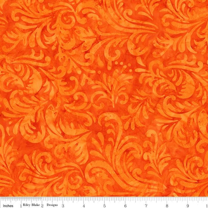 Expressions Batiks - Swirl the Rainbow 5" Stacker, Riley Blake 5-23565-42, 5" Precut Multicolored Batik Fabric Squares