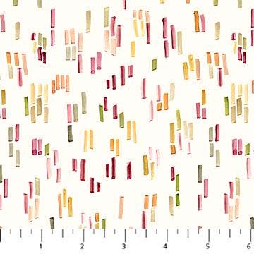 Flourish Tiles, Figo TFLOUR42-10, 10" Precut Pink Purple Orange Green Floral Layer Cake Fabric Squares, Hina Mirza