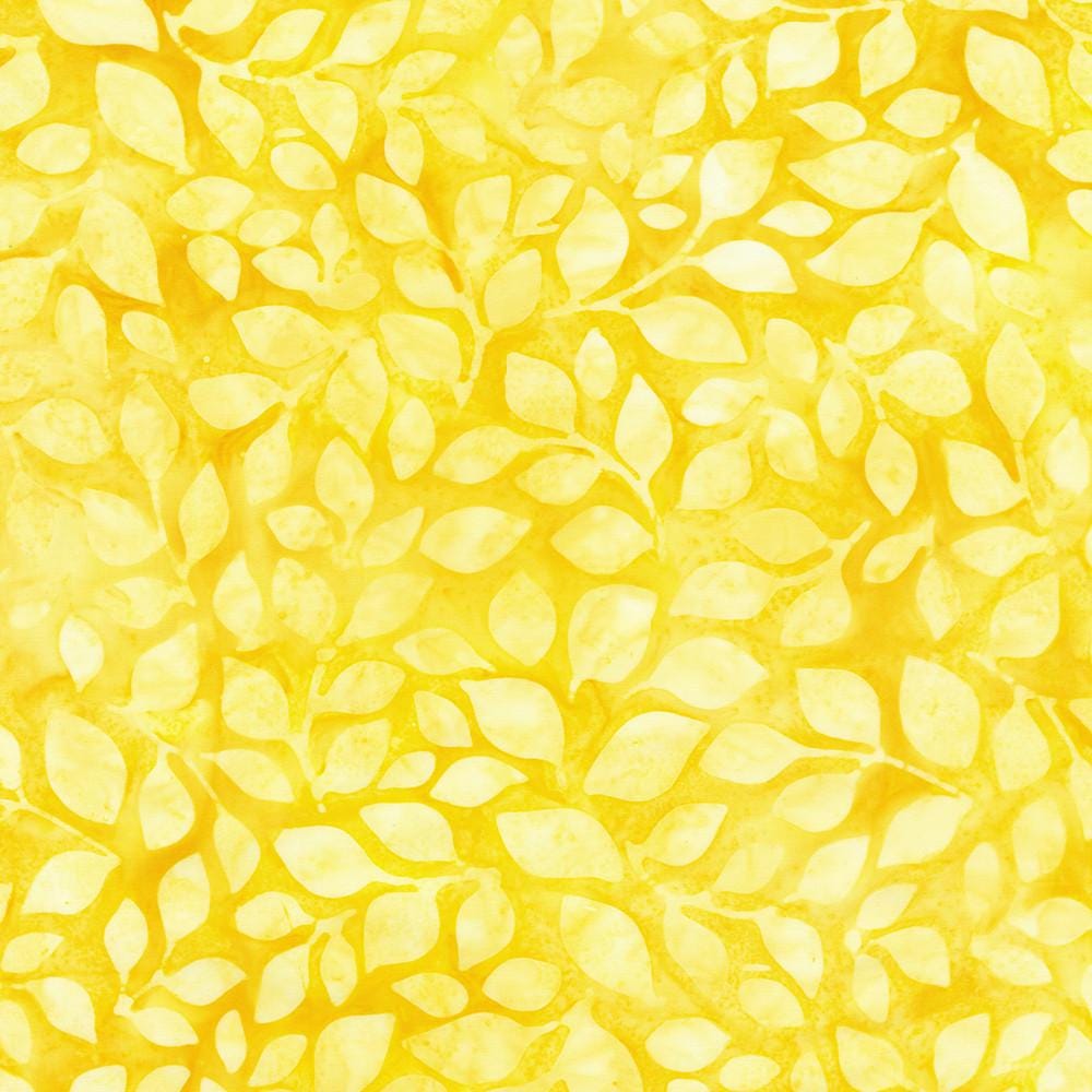 Artisan Batiks Tropical Breeze Roll Up, Robert Kaufman RU-1334-40, 2.5" Precut Green Yellow Blue Batik Fabric Strips