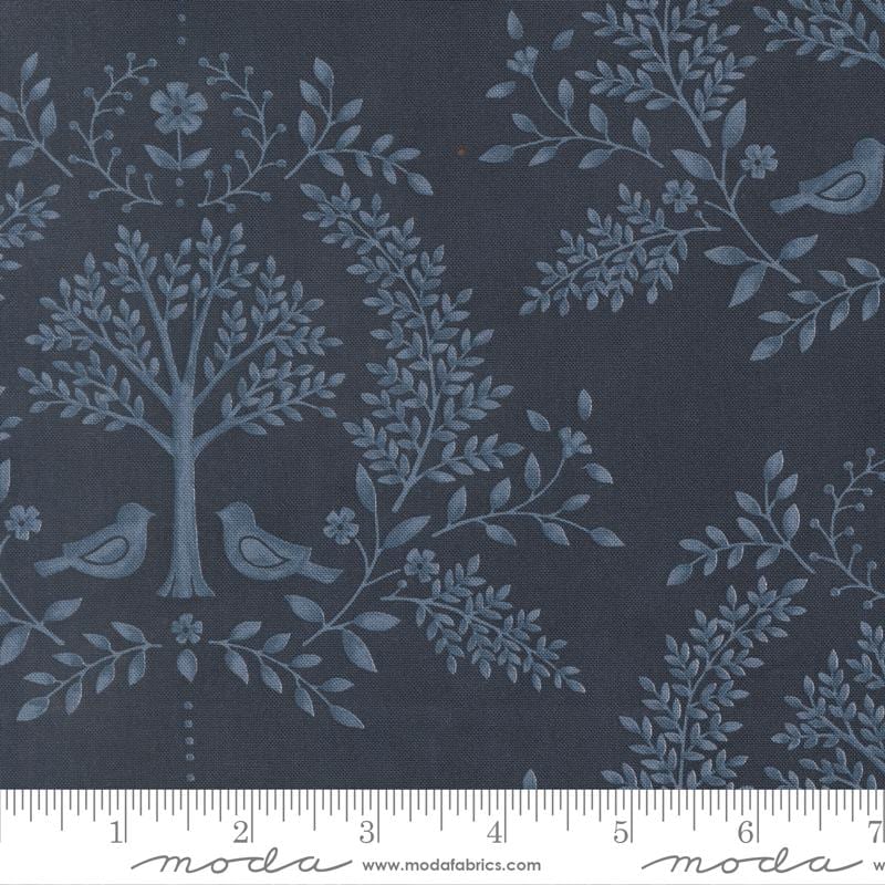 Family Tree 5" Charm Pack 2026, Moda 56160PP, 5" Precut Blue Green Orange Cream Rust Charm Pack Fabric Squares, Deb Strain