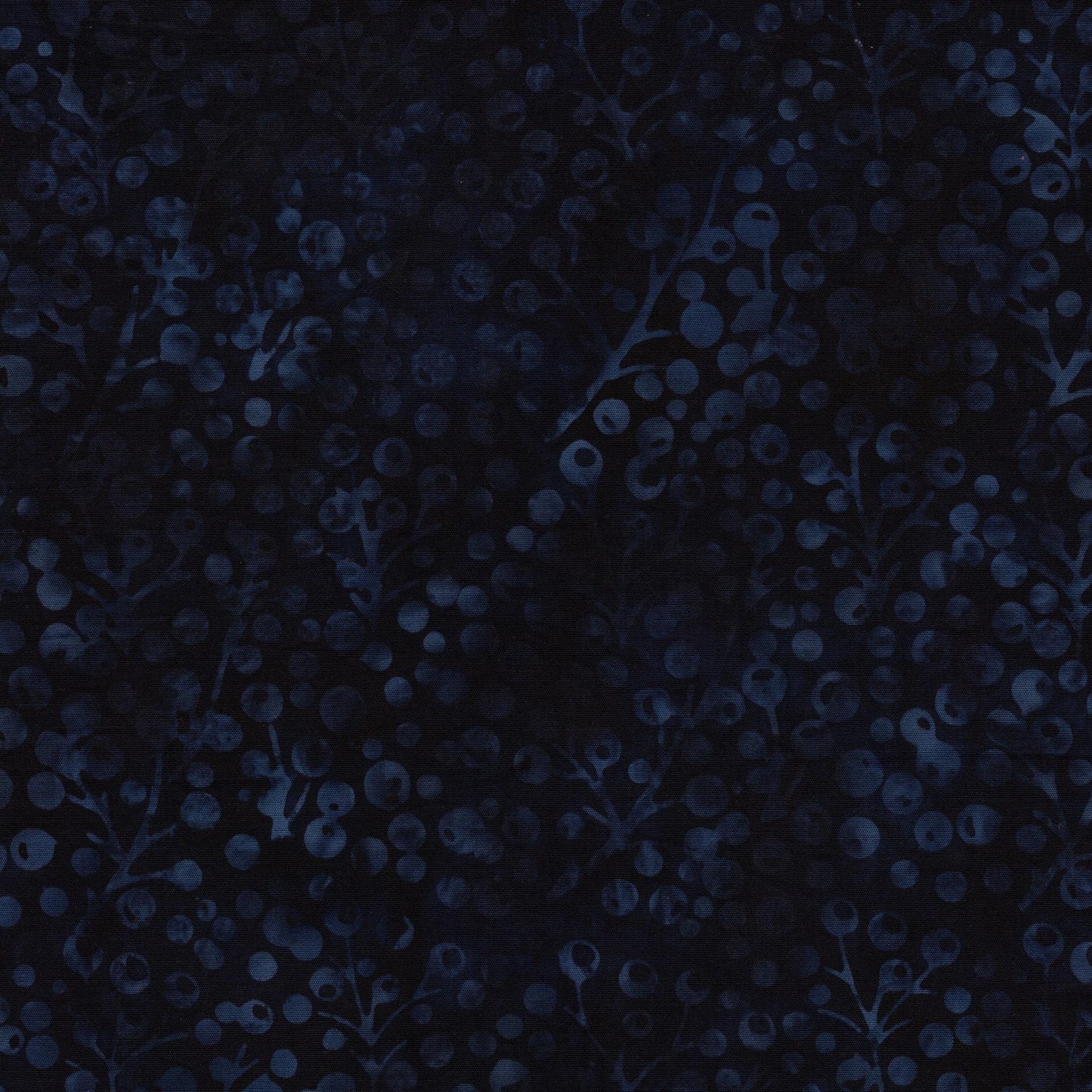 Frosted Wishes 10" Stack, Island Batik, 10" Precut Blue White Christmas Batik Fabric Quilt Squares