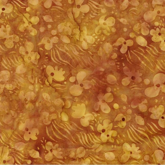 Bloom Grove 10" Squares, Island Batik, 10" Precut Turquoise Blue Brown Batik Layer Cake Fabric Squares