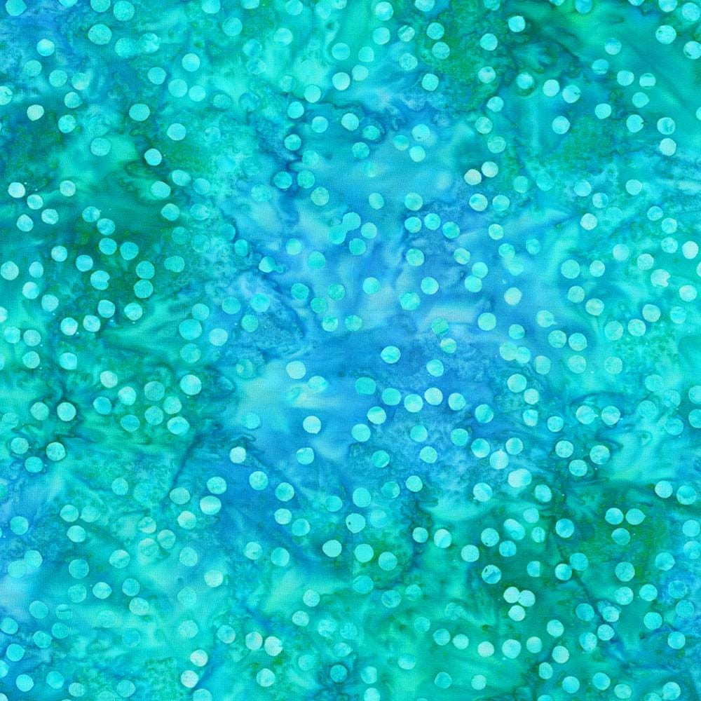 Artisan Batiks Confetti 5" Charm Squares, Robert Kaufman CHS-1344-42, 5" Precut Rainbow Colors Polka Dots Batik Charm Pack Fabric Squares