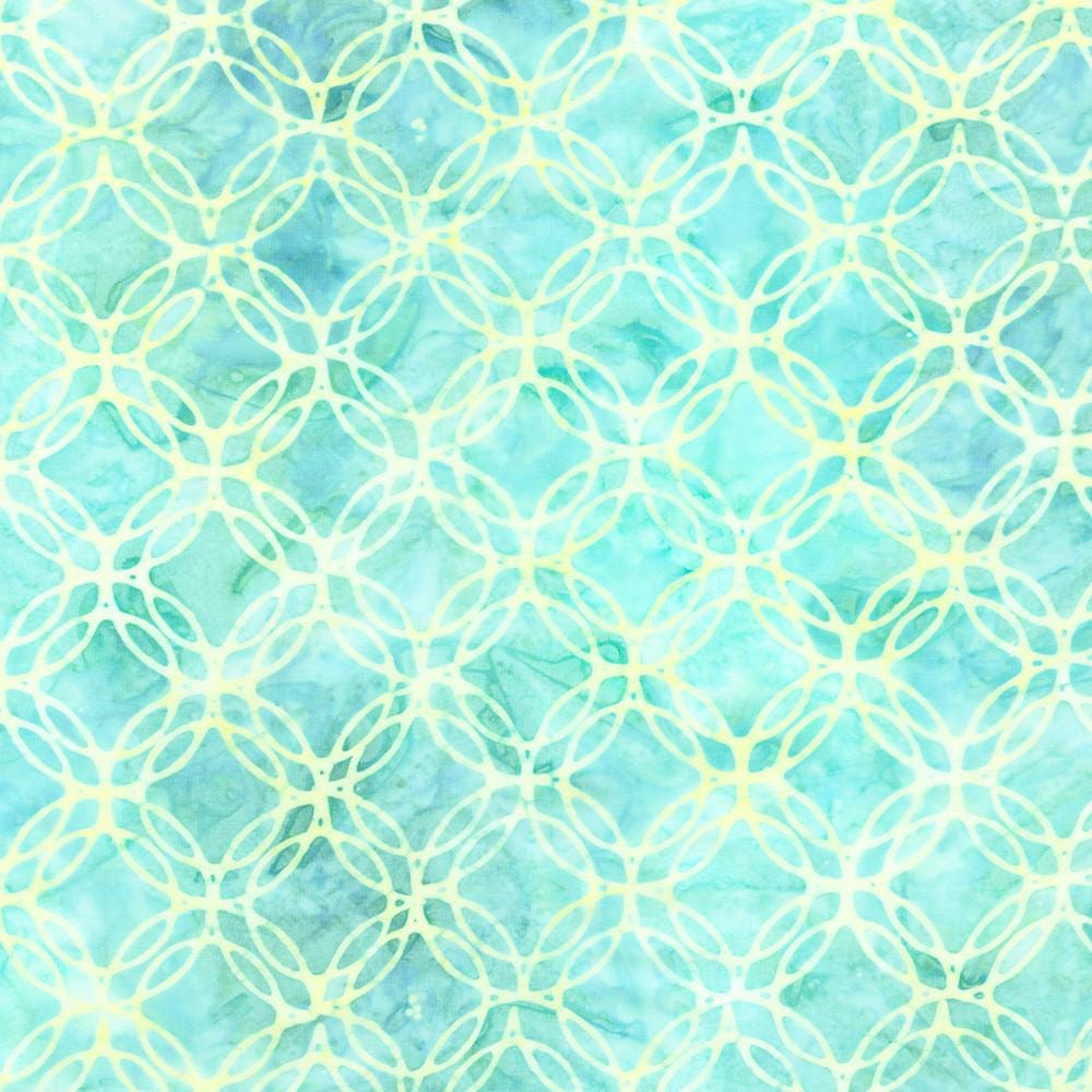 Artisan Batiks - Geo Earth 20 Fat Quarter Bundle, Robert Kaufman FQ-2225-20, Blue Green Rust Geometric Batik Fabric, 18" x 22" Fabric Cuts