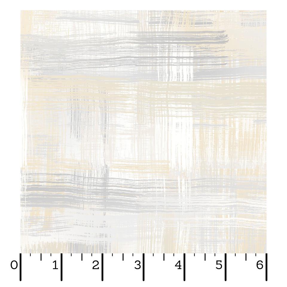 108" Colorfield- Cream Gray White Abstract Wide Quilt Back Fabric, Maywood Studio MASQBD650-EK, Ecru Texture Wide Quilt Backing, By the Yard