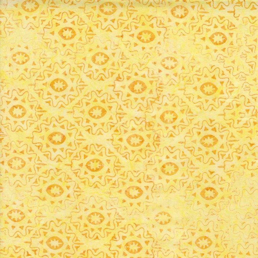 Tonga Blossom Batik 5" Squares, Timeless Treasures Treat-Mini42 Blossom, 5" Precut Pink Blue Lavender Yellow Green Batik Charm Pack Squares