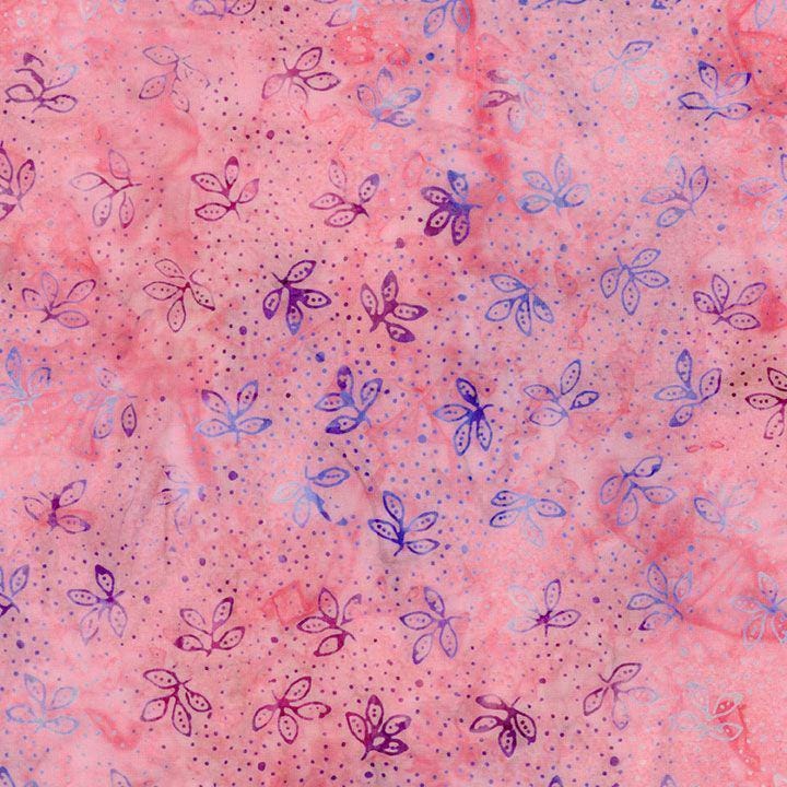 Tonga Mayfair Batik 5" Squares, Timeless Treasures Treat-Mini42 Mayfair, 5" Precut Pink Blue Green Purple Batik Charm Pack Squares
