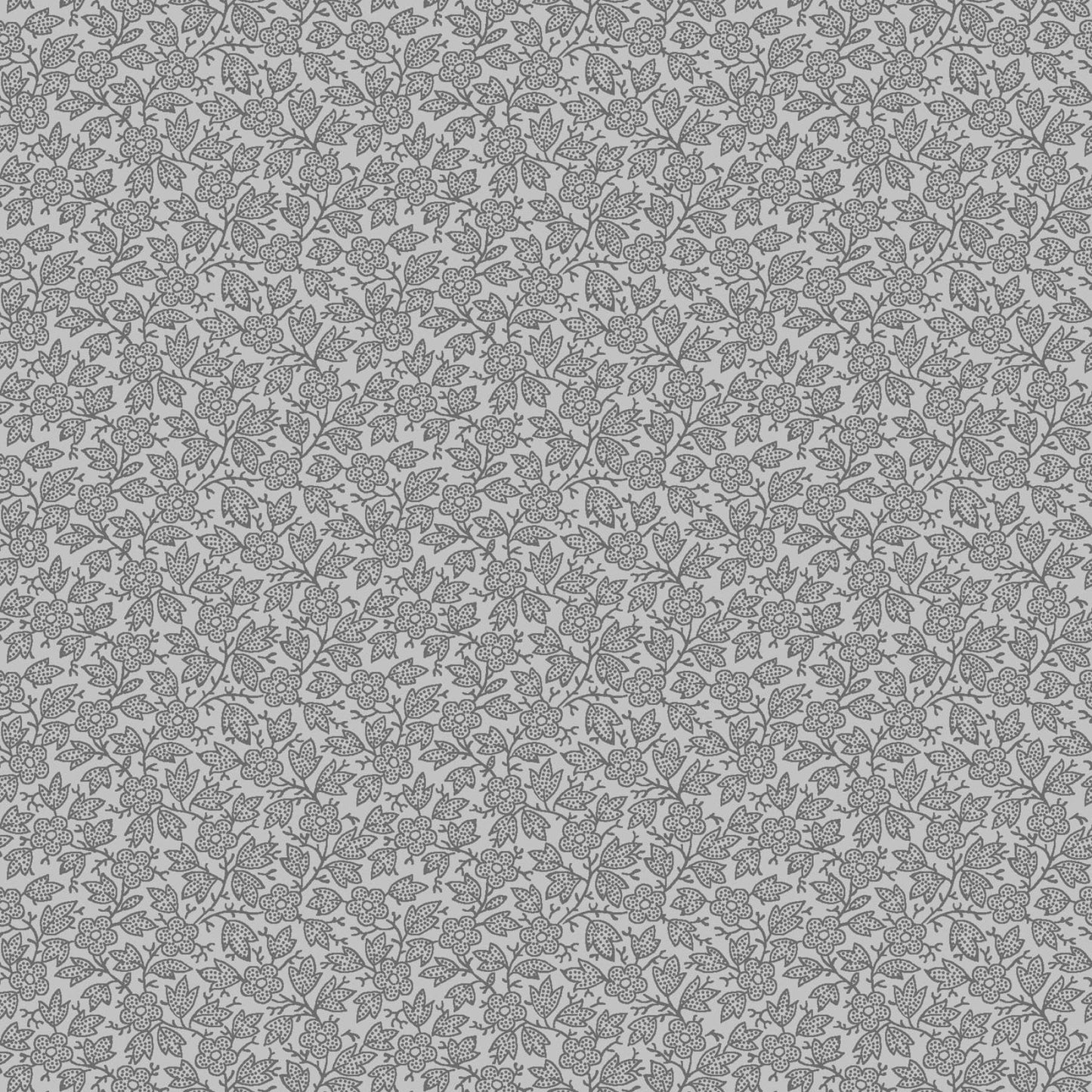 Moonlit Walk 2.5" Strips, Maywood Studio ST-MASMOON, 2.5" Precut Black Gray White Floral Fabric Strips, Floral Fabric Strip Roll