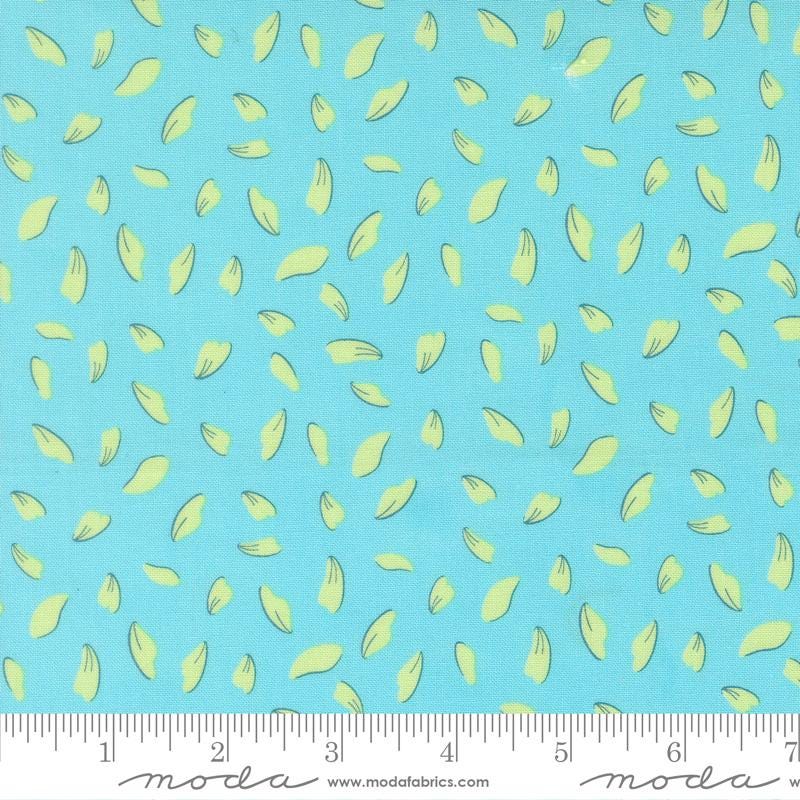 Honeyed Horizon 2.5" Jelly Roll, Moda 47010JR, 2.5" Precut Teal Pink Peach Aqua Green Floral Fabric Strips, Keri Anguiano
