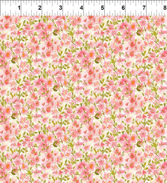 Lovelies 2.5" JUNIOR Strip Roll, In the Beginning Fabrics ST-IBFLOV-Sr, 2.5" Precut Multicolored Floral Fabric Strips