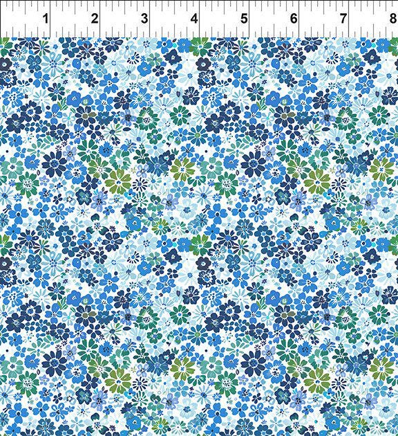 Lovelies 2.5" JUNIOR Strip Roll, In the Beginning Fabrics ST-IBFLOV-Sr, 2.5" Precut Multicolored Floral Fabric Strips