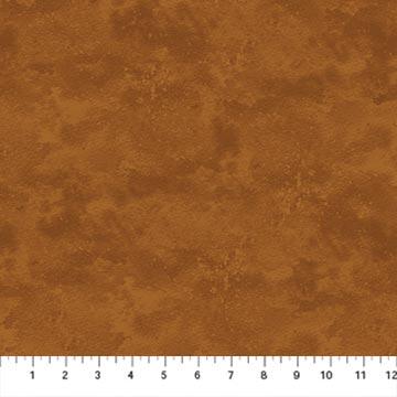 Toscana - Mottled Brown Blender Fabric, Northcott 9020-37 Cinnamon, Warm Brown Tonal Texture Cotton Blender Fabric, By the Yard