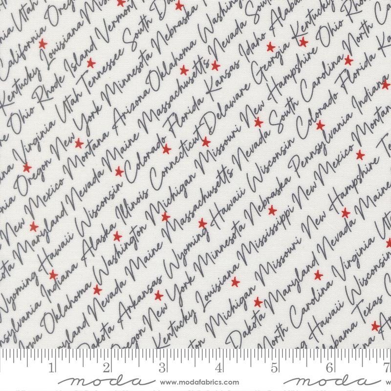 Independence Day 5" Charm Pack, Moda 55720PP, 5" Precut Red White Blue Americana Patriotic Fabric, Sweetwater