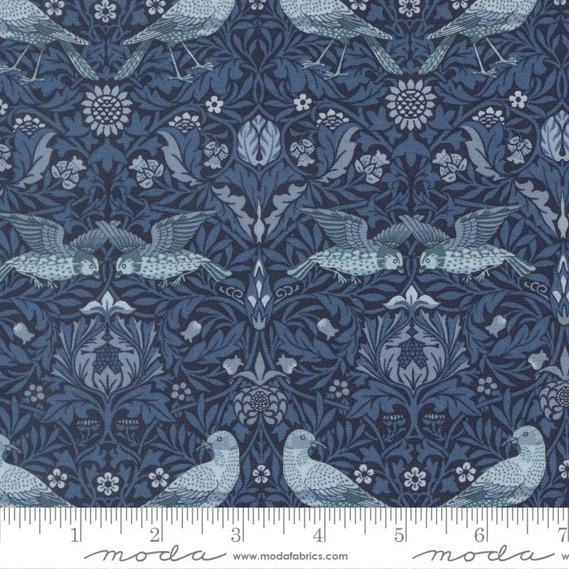 Morris Muse 2.5" Jelly Roll, Moda 13380JR, 2.5" Precut Reproduction Floral Fabric Strips, Jelly Roll Fabric, Barbara Brackman