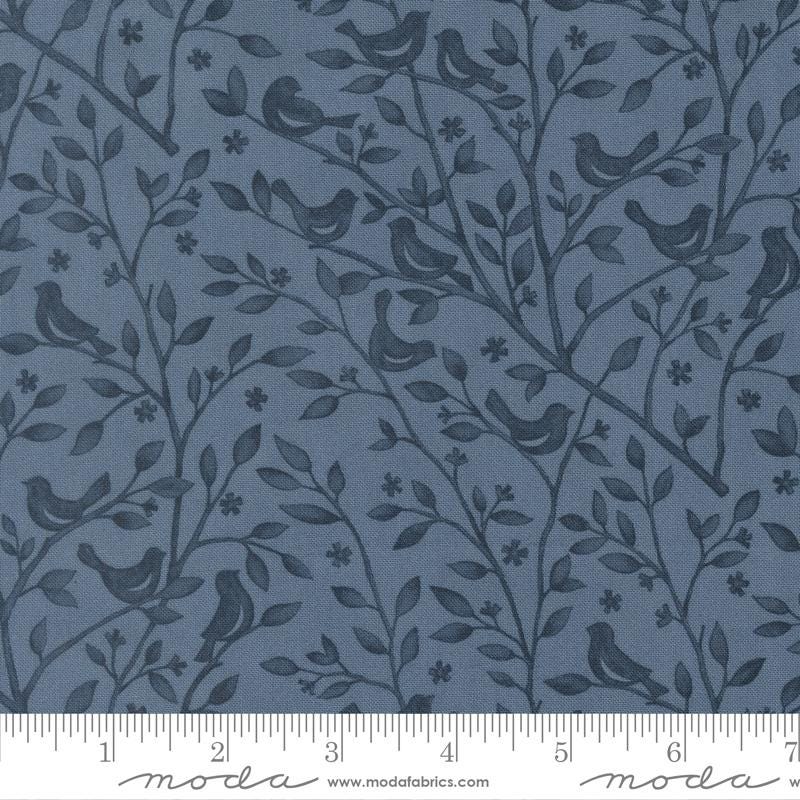 Family Tree 5" Charm Pack 2026, Moda 56160PP, 5" Precut Blue Green Orange Cream Rust Charm Pack Fabric Squares, Deb Strain