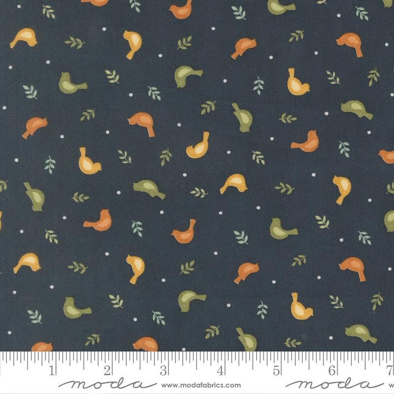 Family Tree 5" Charm Pack 2026, Moda 56160PP, 5" Precut Blue Green Orange Cream Rust Charm Pack Fabric Squares, Deb Strain
