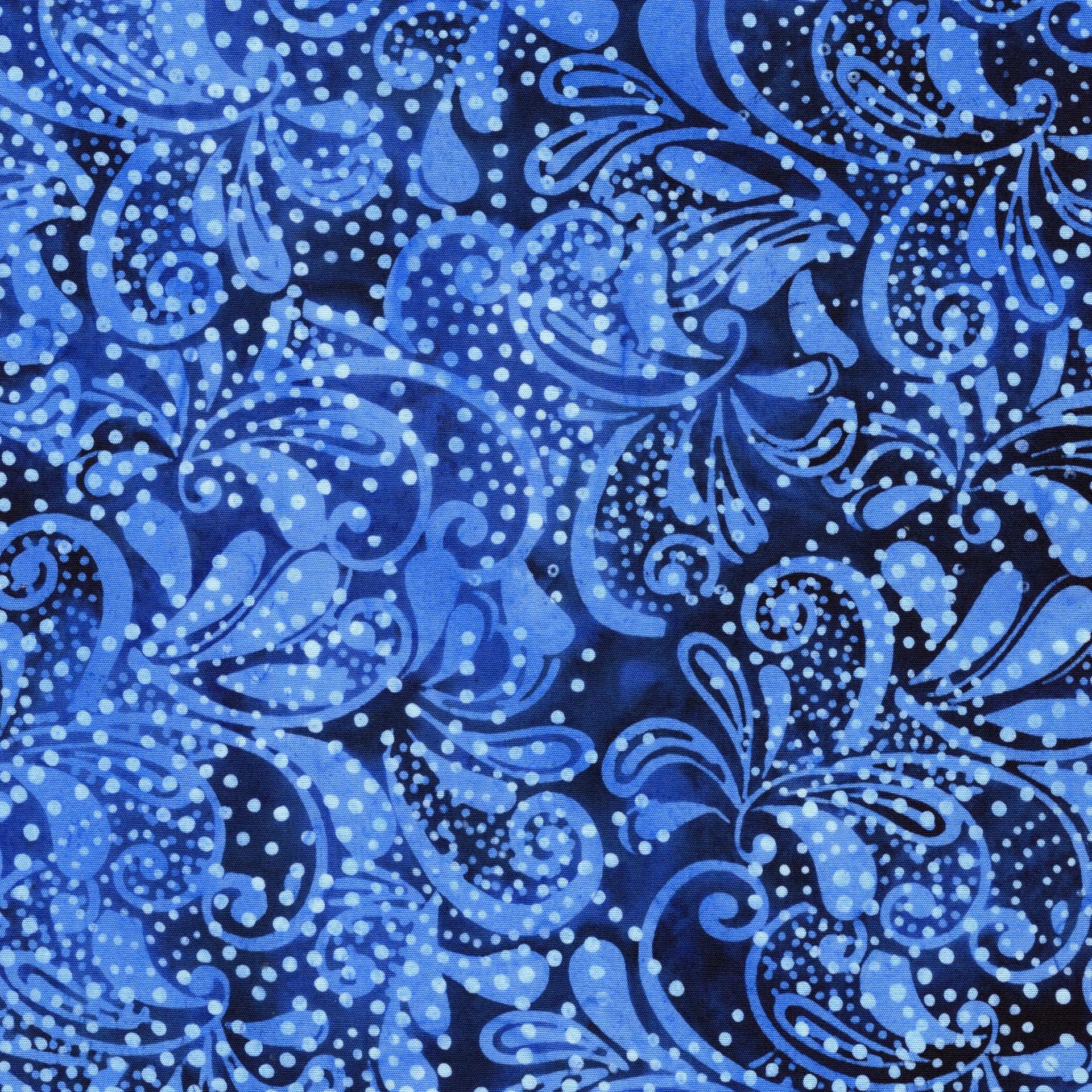 Paisley Parade 2.5" Strip Pack, Island Batik, 2.5" Precut Red White Blue Patriotic Batik Fabric Strips