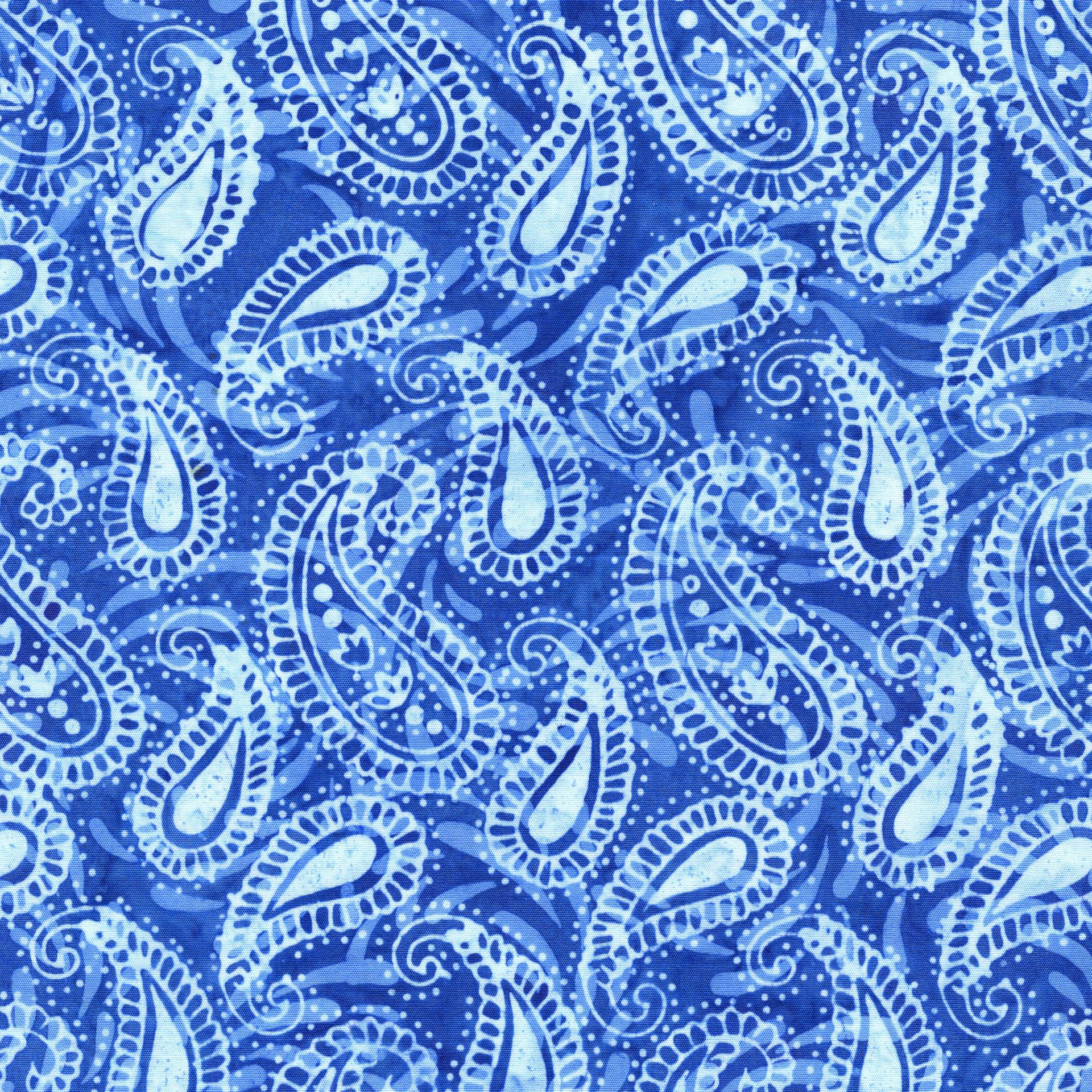 Paisley Parade 2.5" Strip Pack, Island Batik, 2.5" Precut Red White Blue Patriotic Batik Fabric Strips