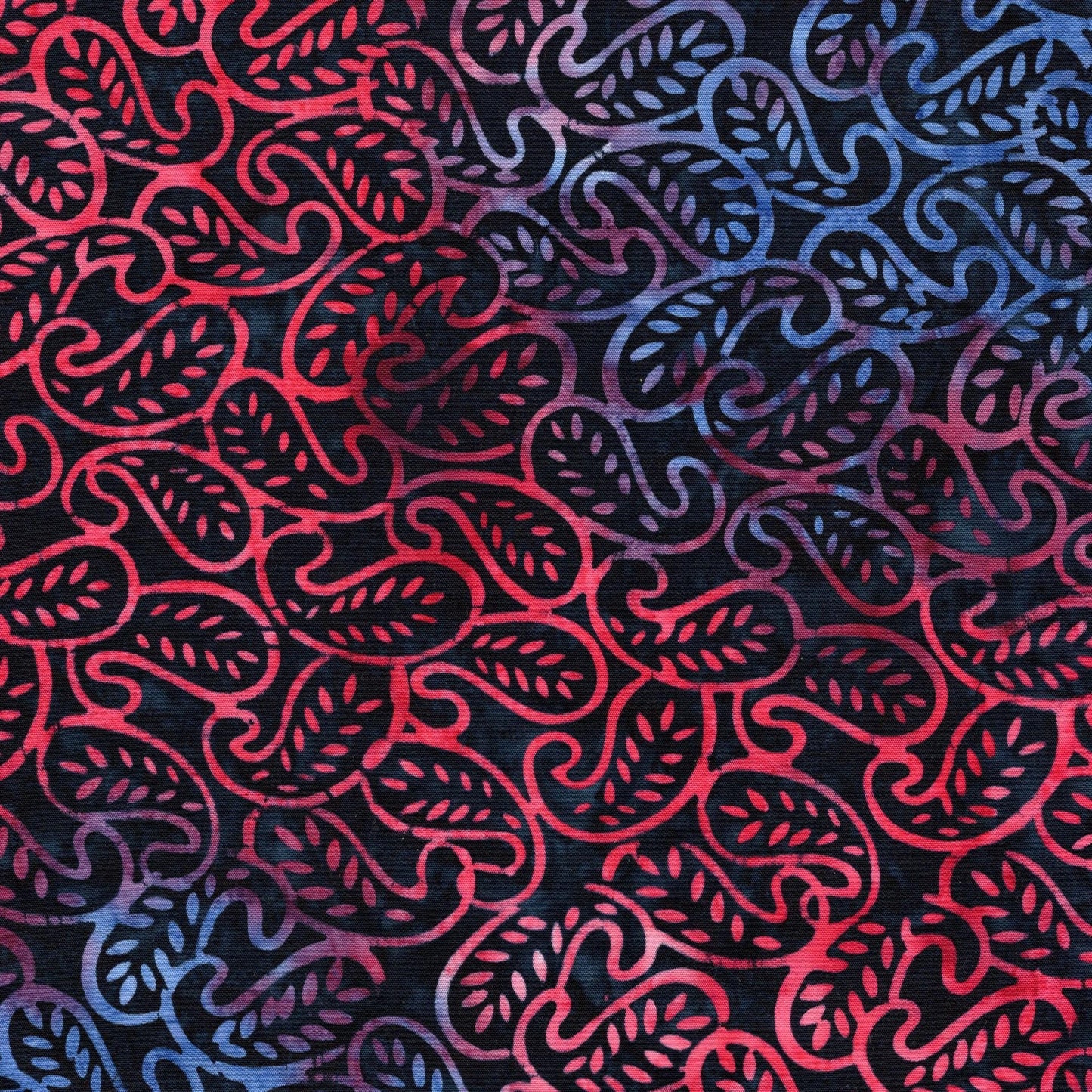 Paisley Parade 2.5" Strip Pack, Island Batik, 2.5" Precut Red White Blue Patriotic Batik Fabric Strips
