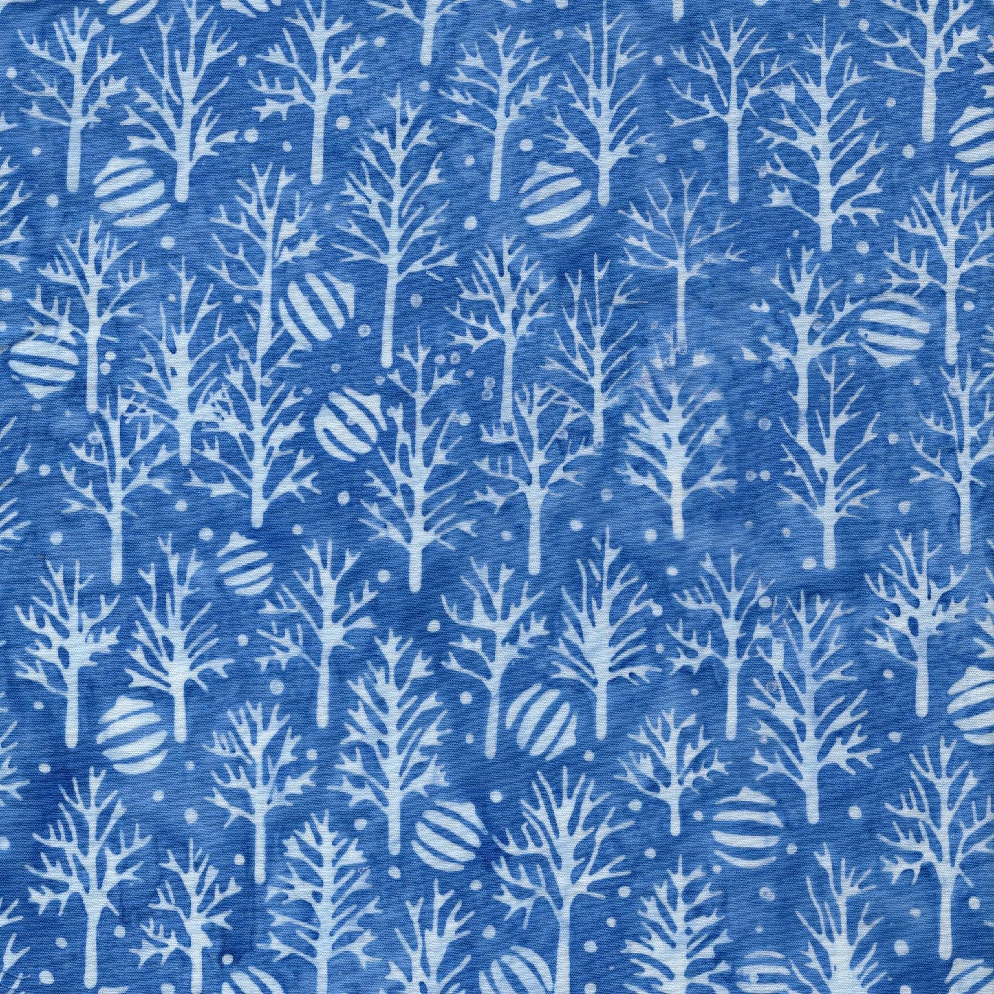 Frosted Wishes 2.5" Strip Pack, Island Batik, 2.5" Precut Blue White Christmas Xmas Icons Batik Fabric Strips