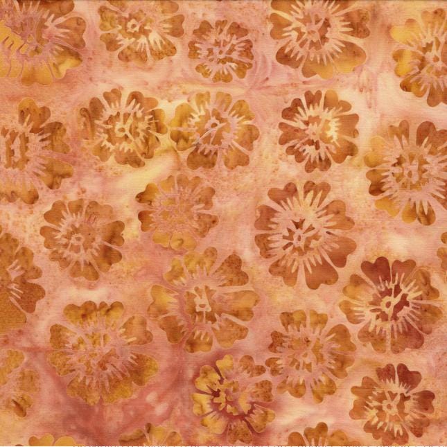 Bloom Grove 10" Squares, Island Batik, 10" Precut Turquoise Blue Brown Batik Layer Cake Fabric Squares