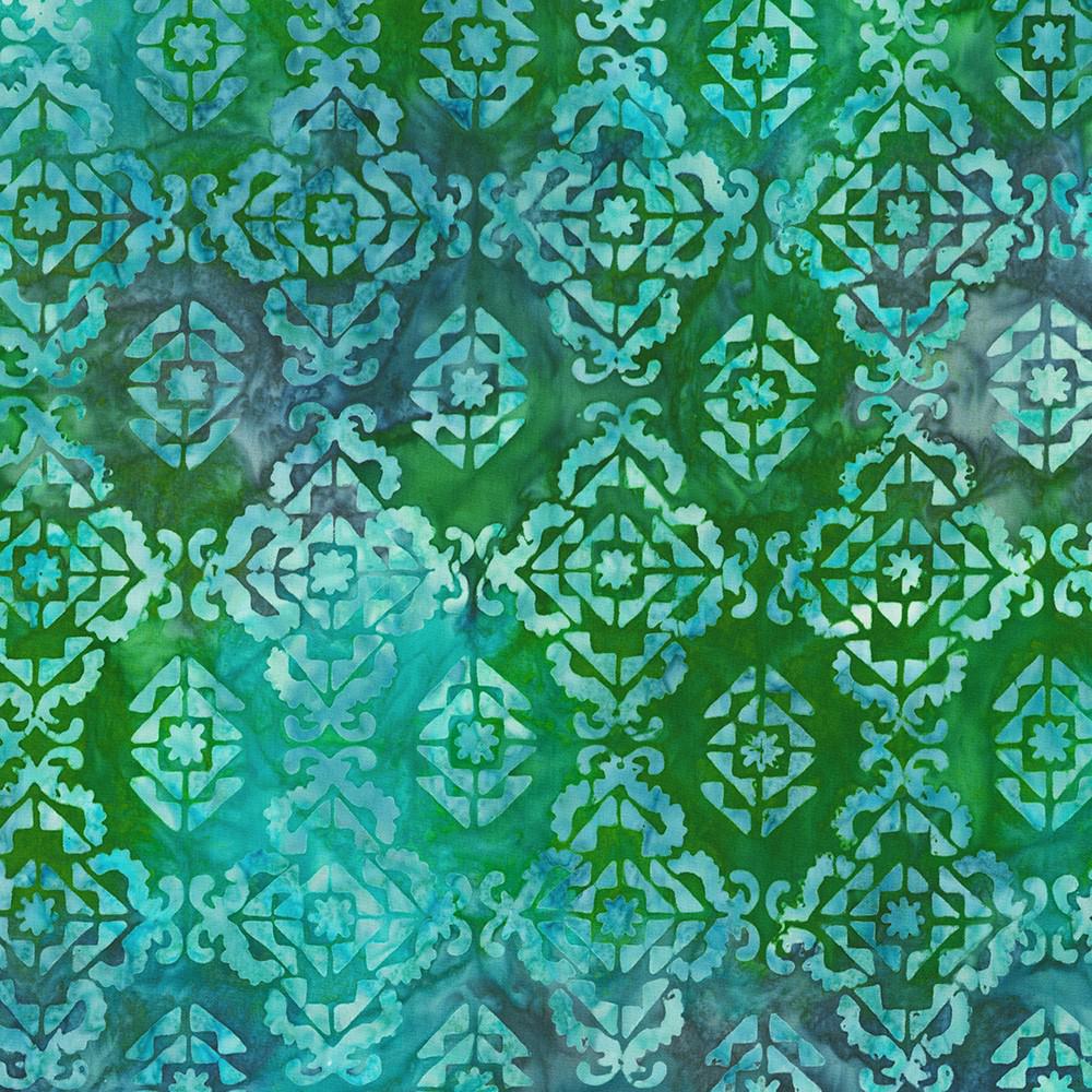 Artisan Batiks Sweet Blossoms 5" Charm Squares, Robert Kaufman CHS-1347-42, 5" Precut Pink Blue Green Floral Batik Charm Pack Fabric Squares