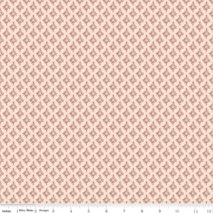 Daybreak on the Prairie 5" Stacker, Riley Blake 5-17680-42, 5" Precut Pink Blue Purple Pastel Floral Fabric Squares, Gilbert, Modern Prairie
