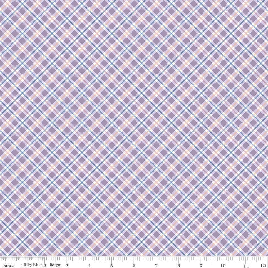 Daybreak on the Prairie 5" Stacker, Riley Blake 5-17680-42, 5" Precut Pink Blue Purple Pastel Floral Fabric Squares, Gilbert, Modern Prairie