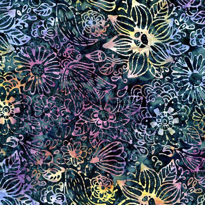 Tonga Mayfair Batik 5" Squares, Timeless Treasures Treat-Mini42 Mayfair, 5" Precut Pink Blue Green Purple Batik Charm Pack Squares
