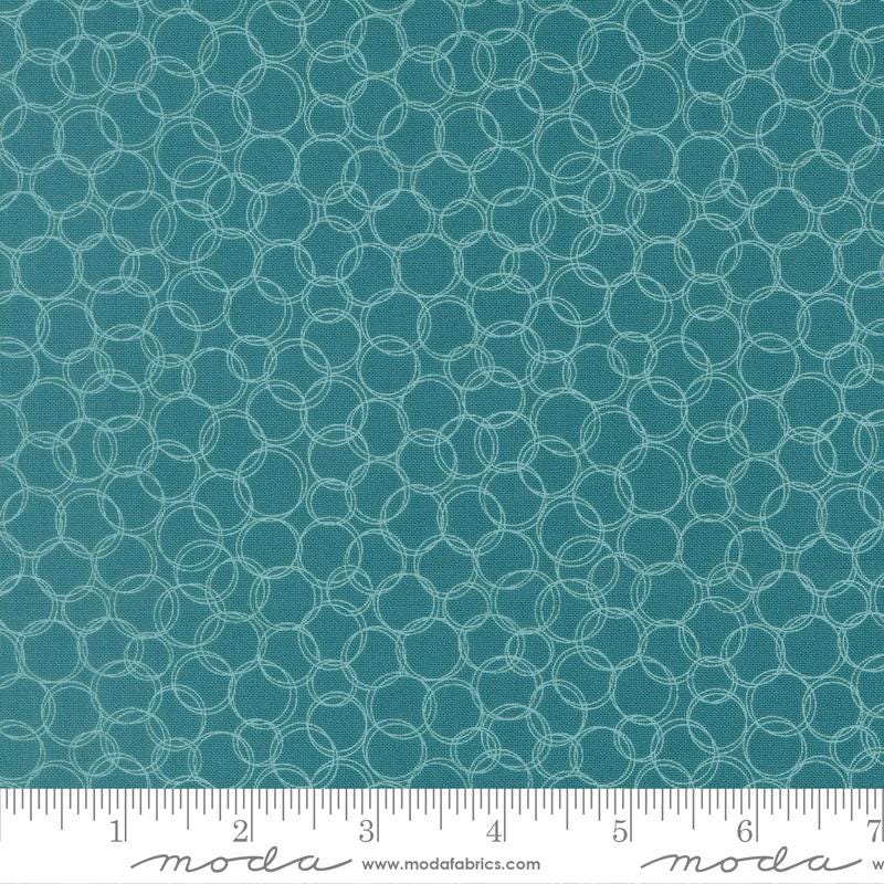 Honeyed Horizon 5" Charm Pack, Moda 47010PP, 5" Precut Pink Peach Aqua Green Floral Charm Pack Fabric Squares, Keri Anguiano