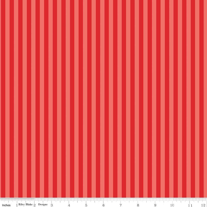 Firecracker 5" Stacker, Riley Blake 5-17200-42, 5" Precut Red White Blue Patriotic Floral Quilt Fabric Squares, My Mind's Eye