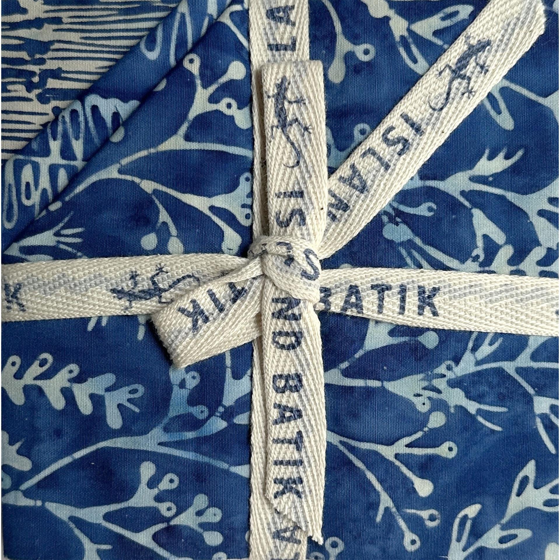 Meadow Brook 5" Stamp, Island Batik, 5" Precut Blue Green Pink Batik Fabric Charm Pack Quilt Squares