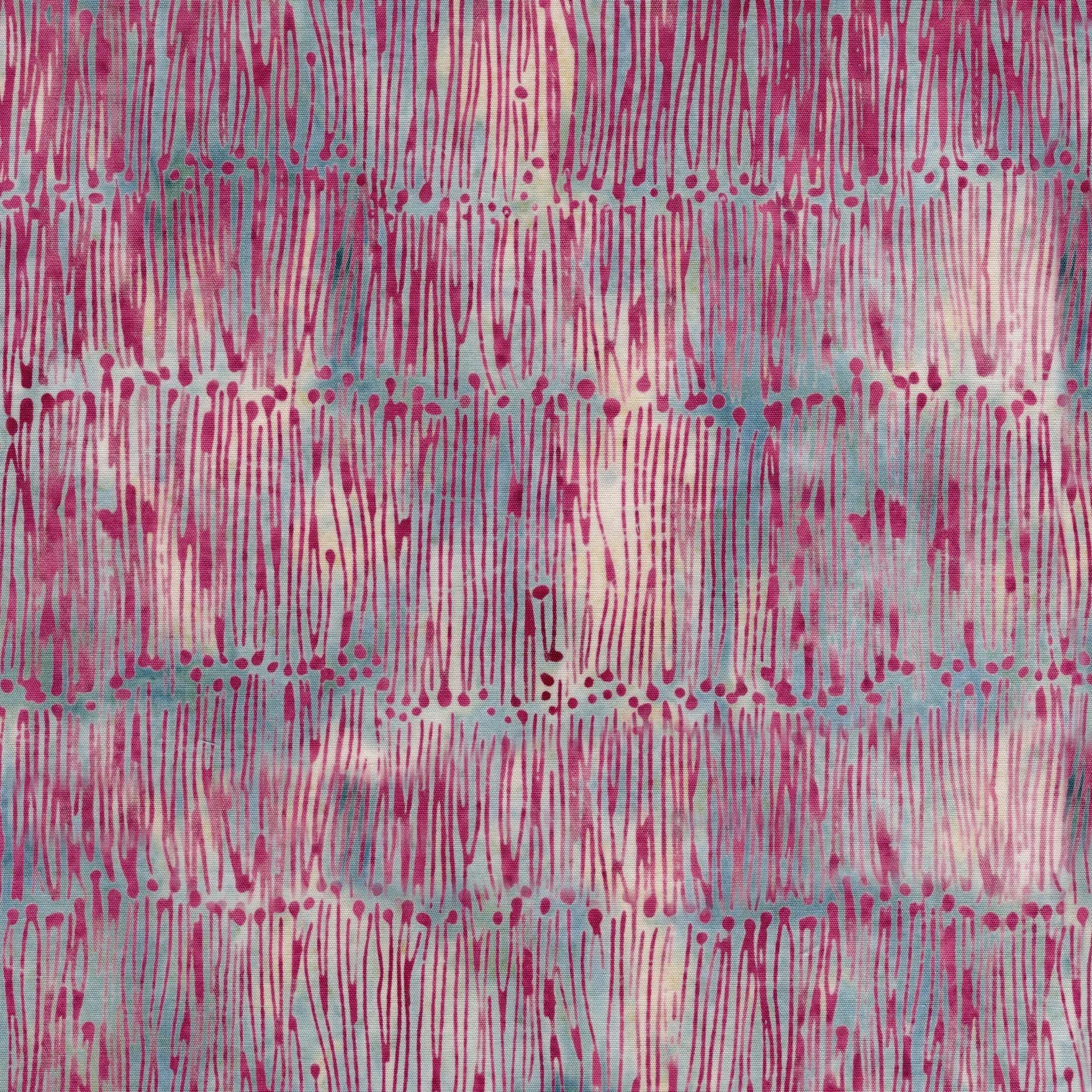 Meadow Brook 5" Stamp, Island Batik, 5" Precut Blue Green Pink Batik Fabric Charm Pack Quilt Squares