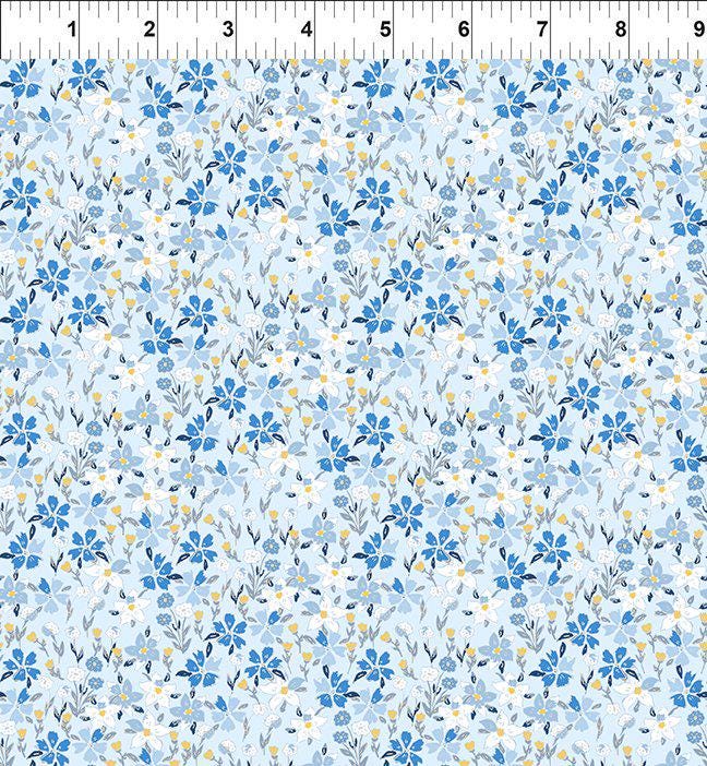 Lovelies 2.5" JUNIOR Strip Roll, In the Beginning Fabrics ST-IBFLOV-Sr, 2.5" Precut Multicolored Floral Fabric Strips