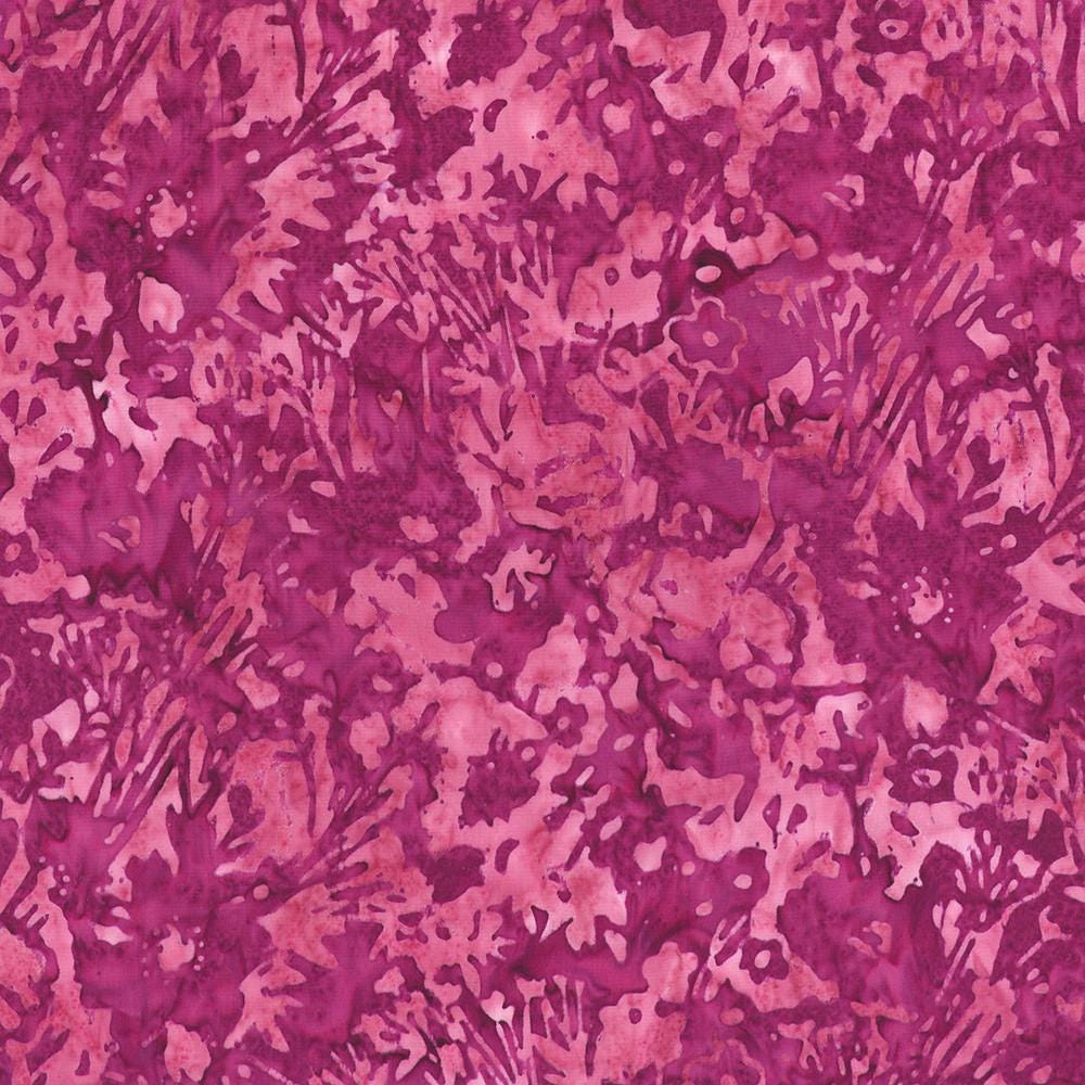 Artisan Batiks Sweet Blossoms 5" Charm Squares, Robert Kaufman CHS-1321-42, 5" Precut Floral Batik Charm Pack Fabric Squares