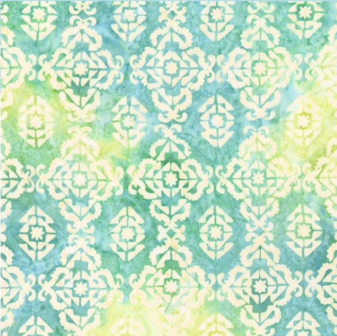 Artisan Batiks Sweet Blossoms 5" Charm Squares, Robert Kaufman CHS-1347-42, 5" Precut Pink Blue Green Floral Batik Charm Pack Fabric Squares