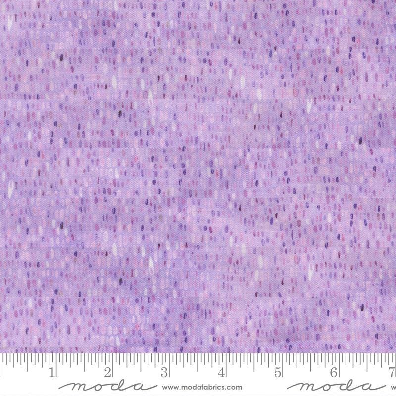 Delphiniums Charm Pack, Moda 24650PP, Precut 5" Lavender Pink Blue Watercolor Floral Quilt Fabric Squares, Janet Clare