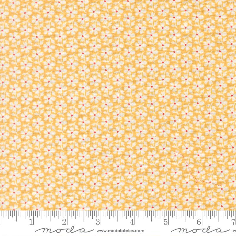 Summer's End 5" Charm Pack, Moda 35430PP, 5" Precut Pink Green Orange Floral Quilting Fabric Squares, Fig Tree