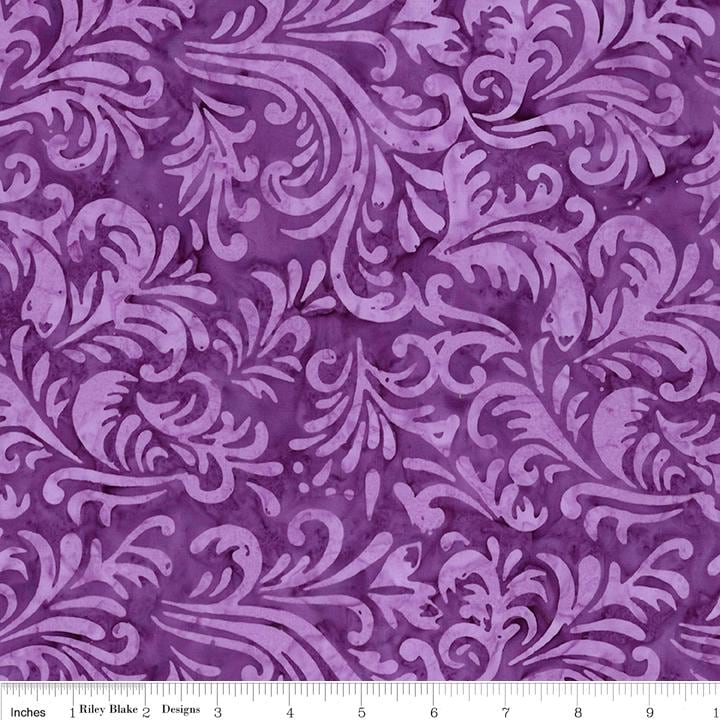 Expressions Batiks - Swirl the Rainbow 5" Stacker, Riley Blake 5-23565-42, 5" Precut Multicolored Batik Fabric Squares