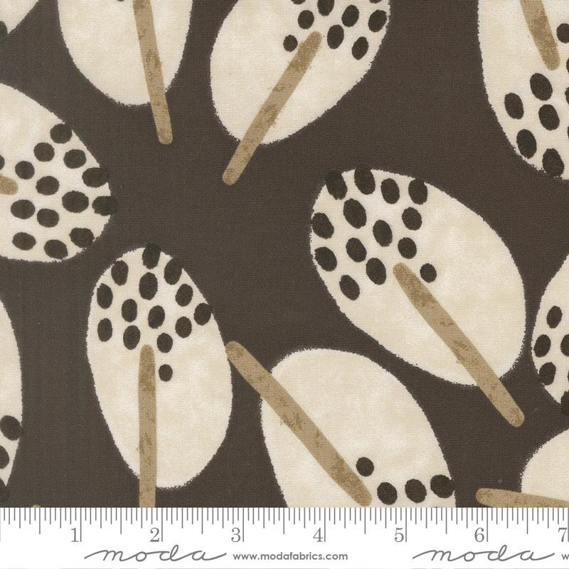 Mira 5" Charm Pack, Moda 11670PP, 5" Precut Modern Brown Beige Gray Cream Quilt Charm Fabric Squares, Zen Chic