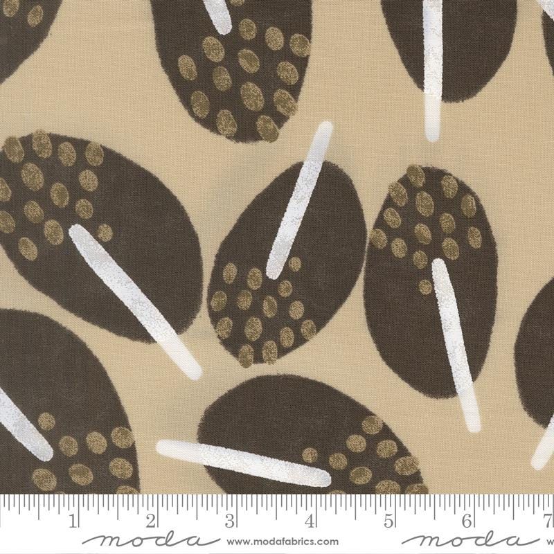 Mira 5" Charm Pack, Moda 11670PP, 5" Precut Modern Brown Beige Gray Cream Quilt Charm Fabric Squares, Zen Chic