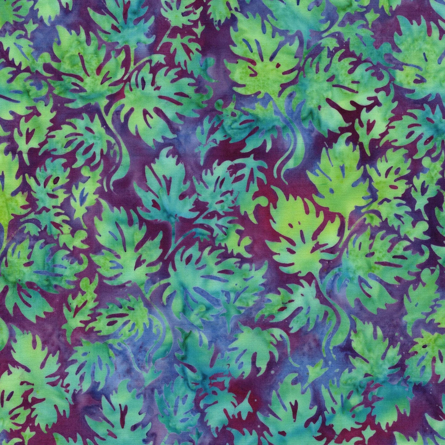 Springtime Bouquet 5" Stamp, Island Batik, 5" Precut Blue Green Pink Purple Floral Batik Fabric Charm Pack Quilt Squares