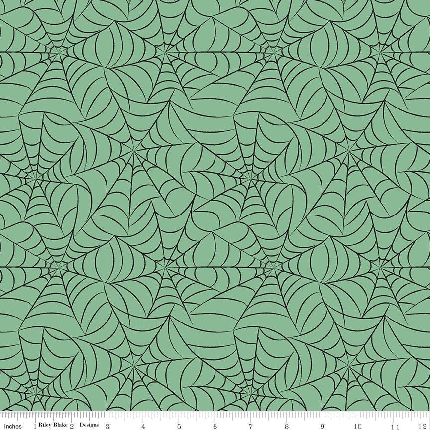 Frank and Friends Halloween 10" Stacker, Riley Blake 10-17470-42, 10" Precut Pink Orange Green Black Halloween Quilt Fabric, My Mind's Eye